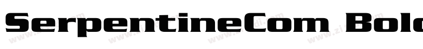 SerpentineCom BoldOb字体转换